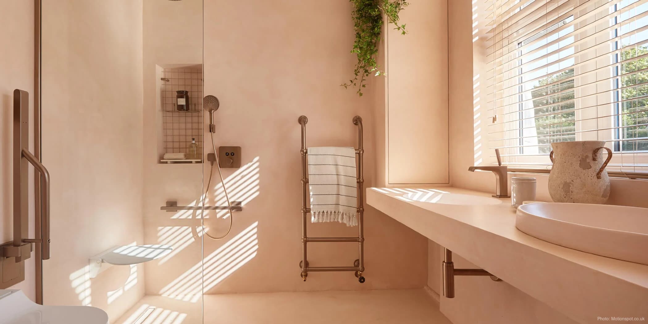 Bathroom before accessibility renovation